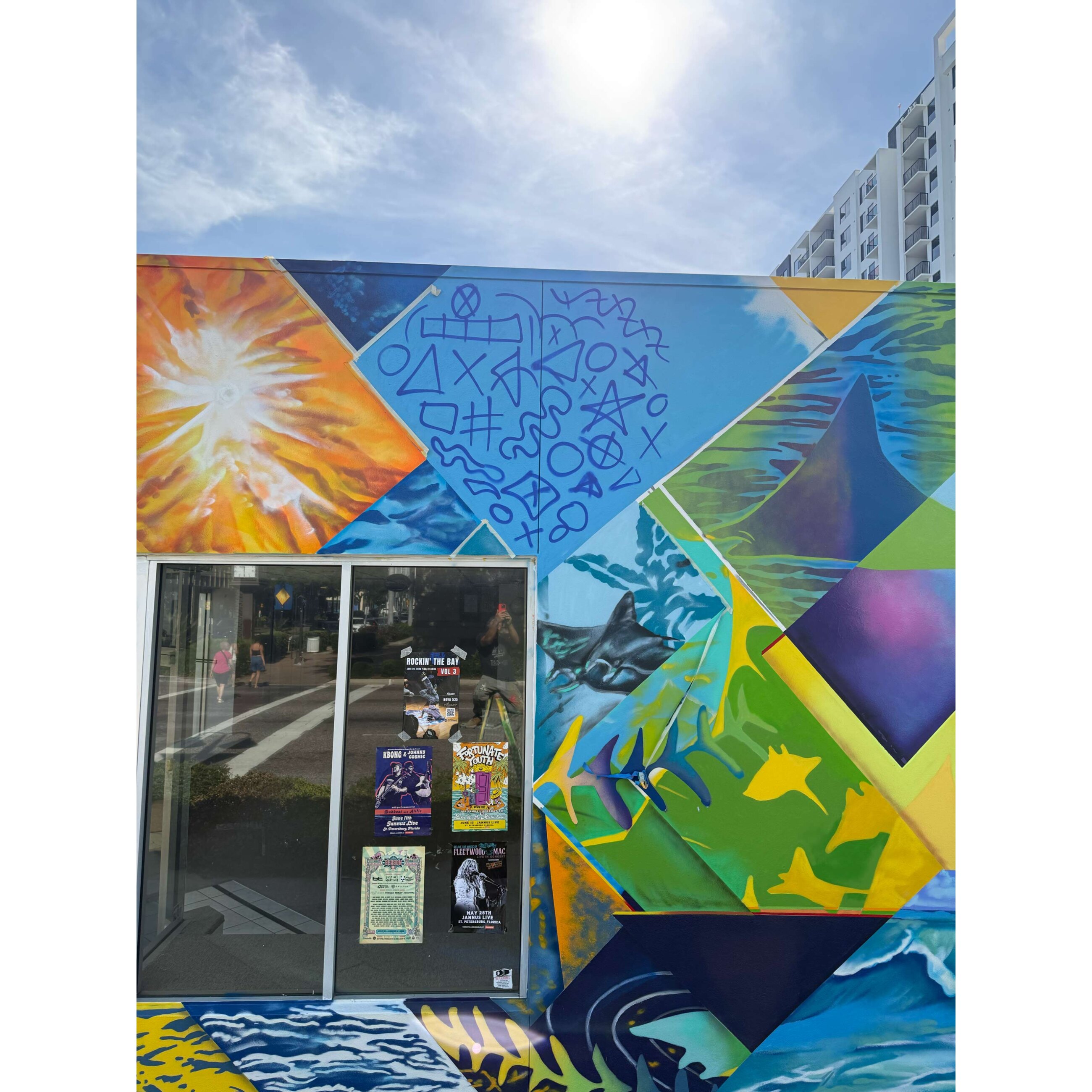 Tampa Bay Rays Mural