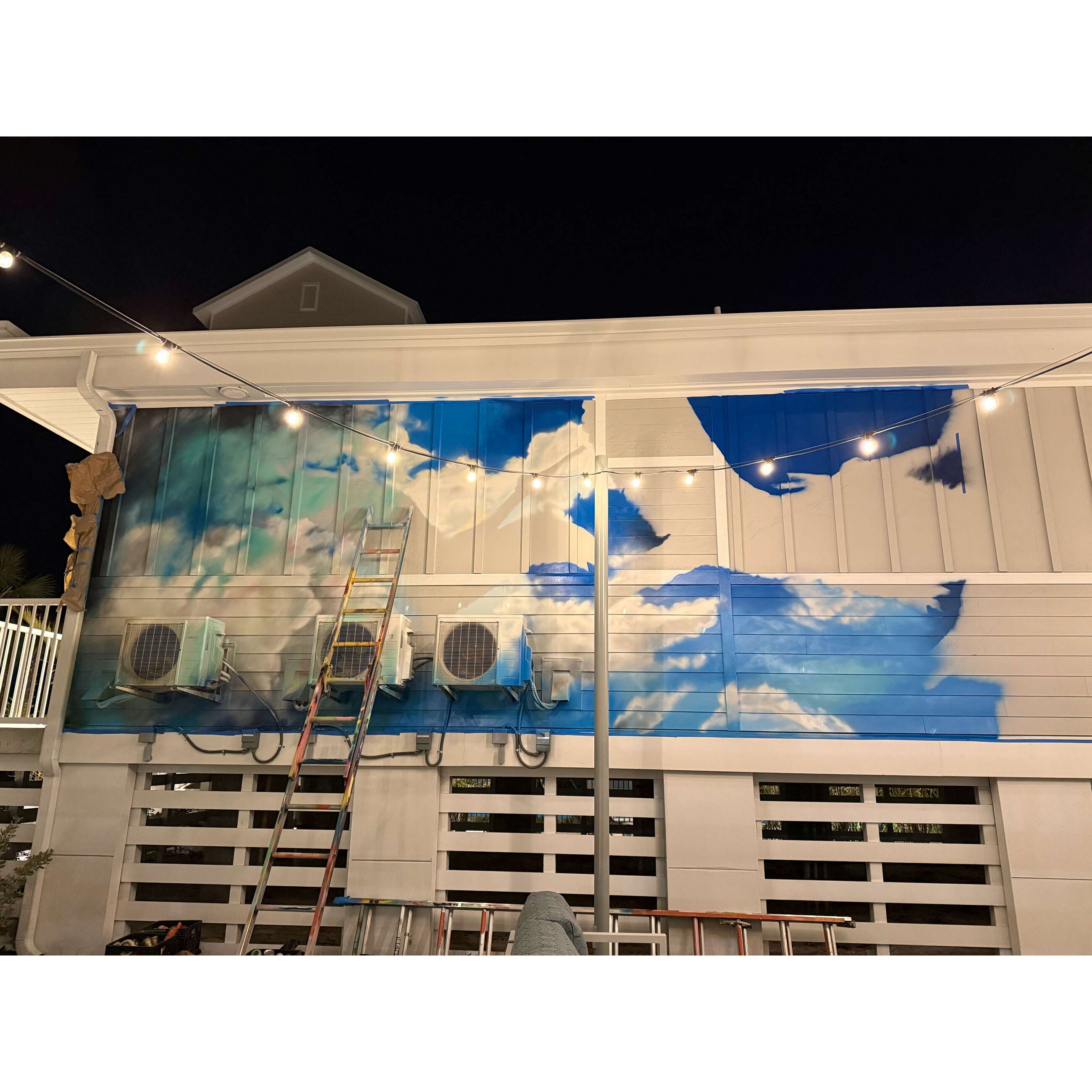Mural at Apartment Residence