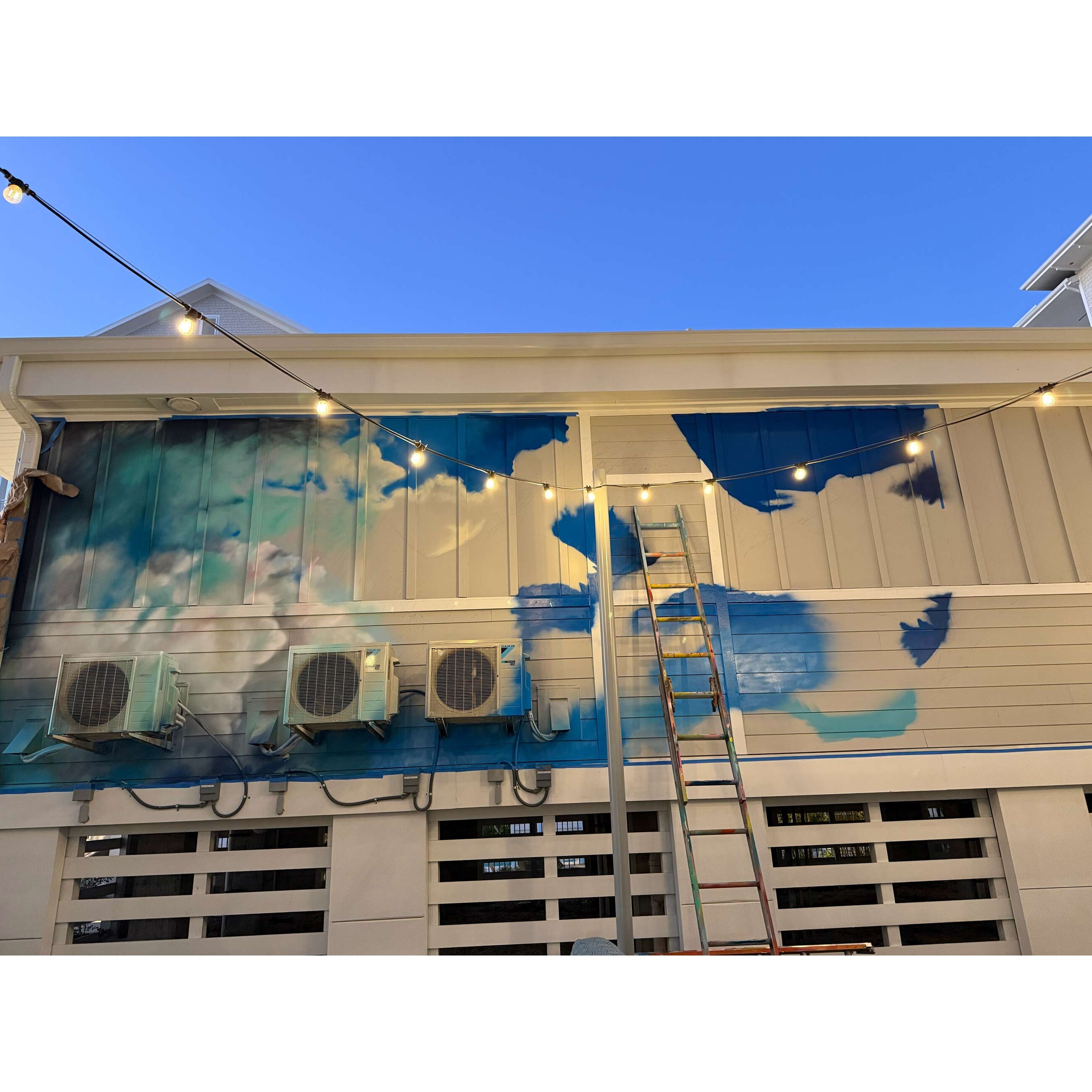 Mural at Apartment Residence