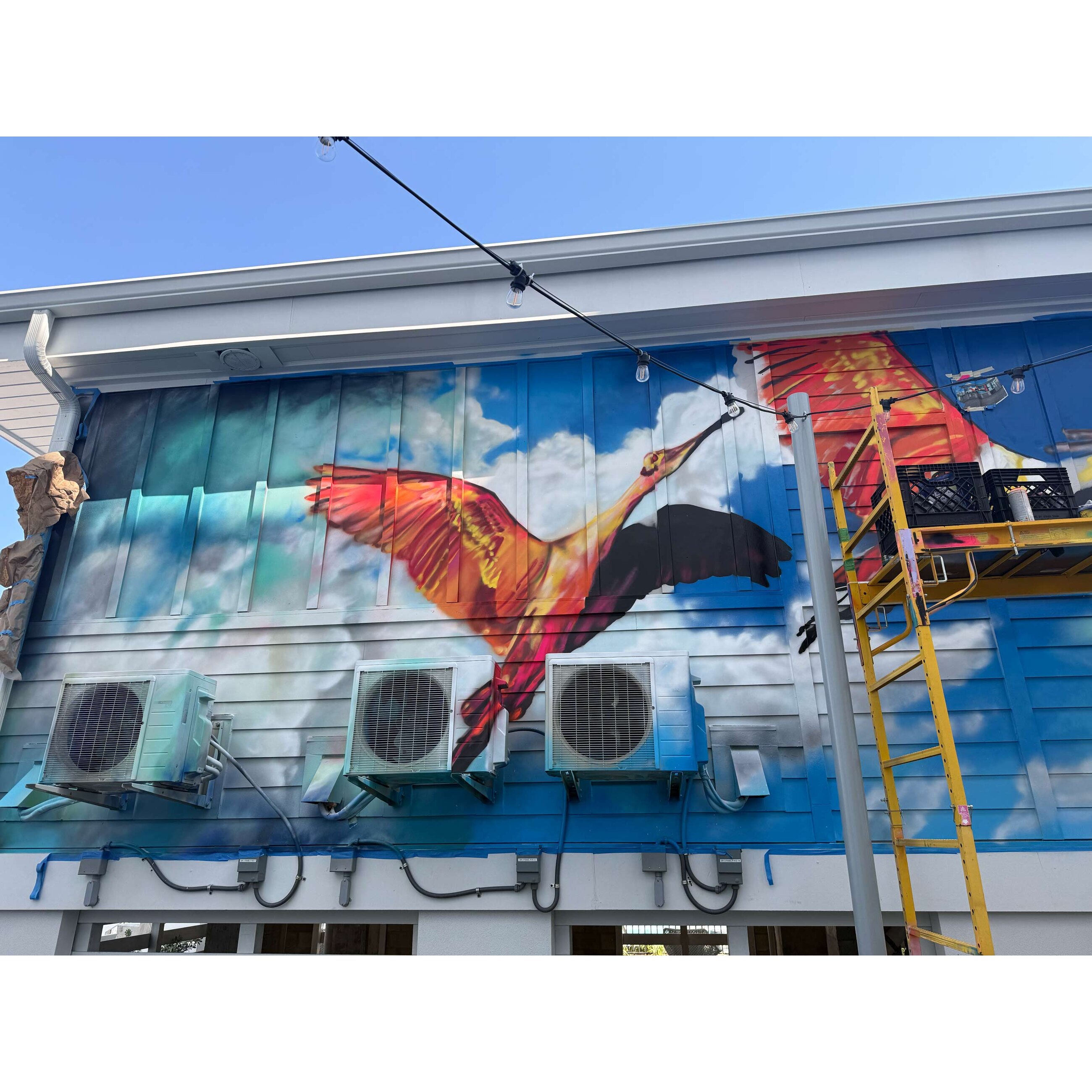 Mural at Apartment Residence